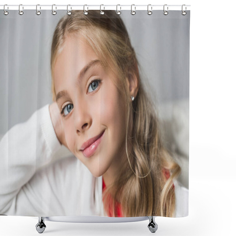 Personality  Adorable Preteen Child Shower Curtains