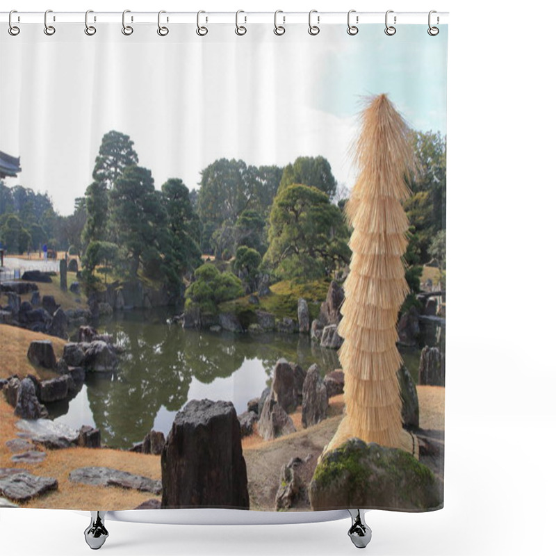 Personality  Ninomaru Garden Of Nijo Castle In Kyoto, Japan Shower Curtains