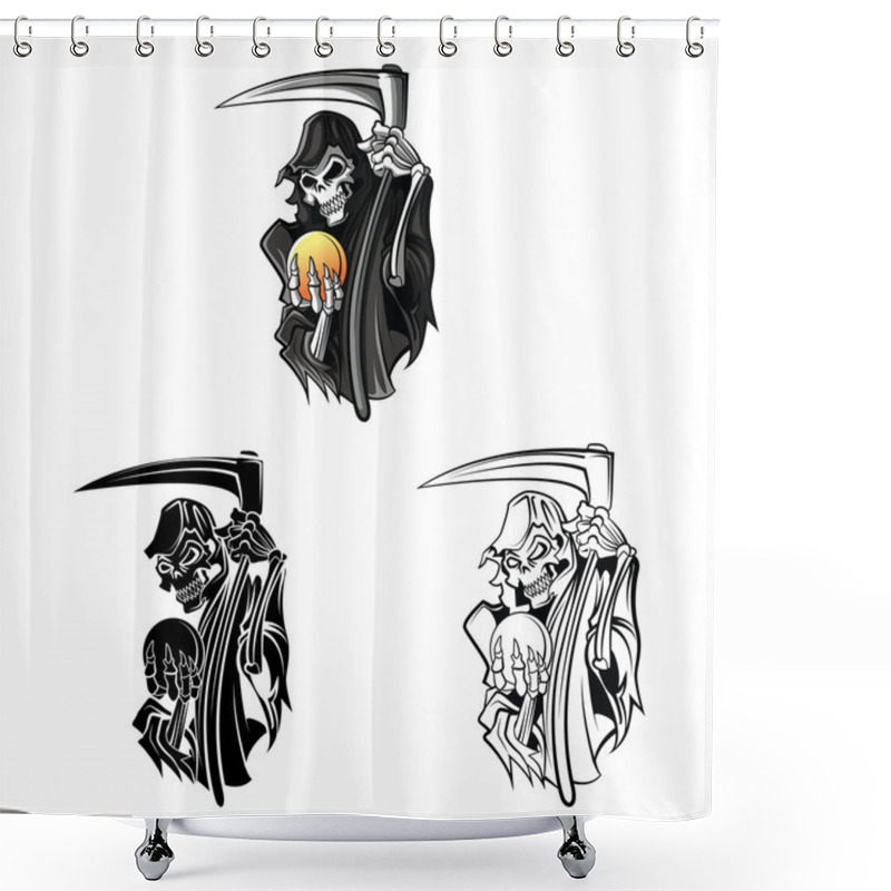 Personality  Grim Reapers Collection Shower Curtains