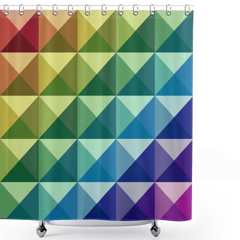 Personality  Check Pattern Shower Curtains