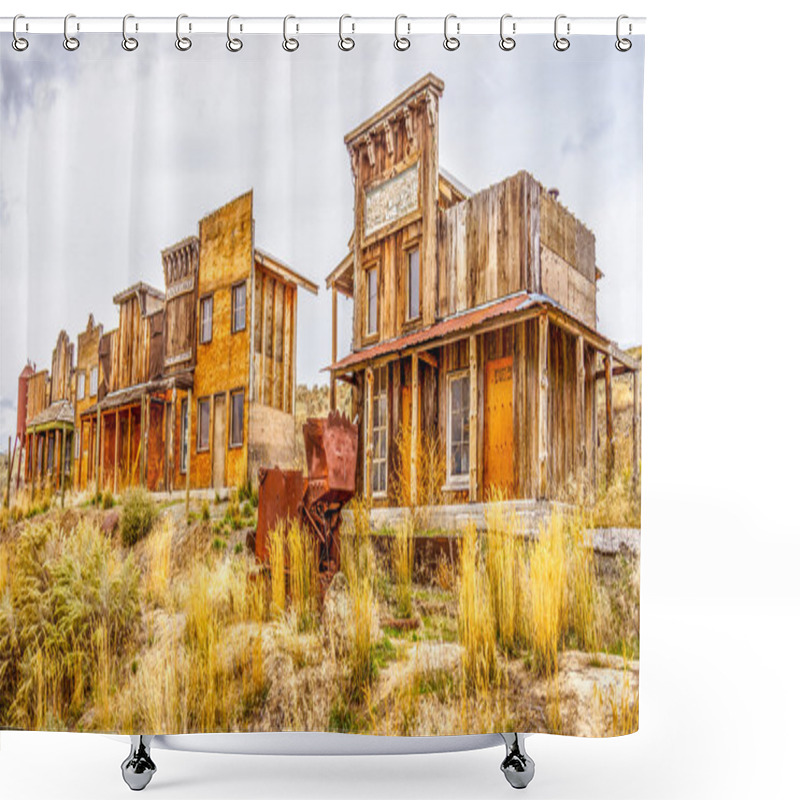 Personality  Old Western Ghost Town Shower Curtains