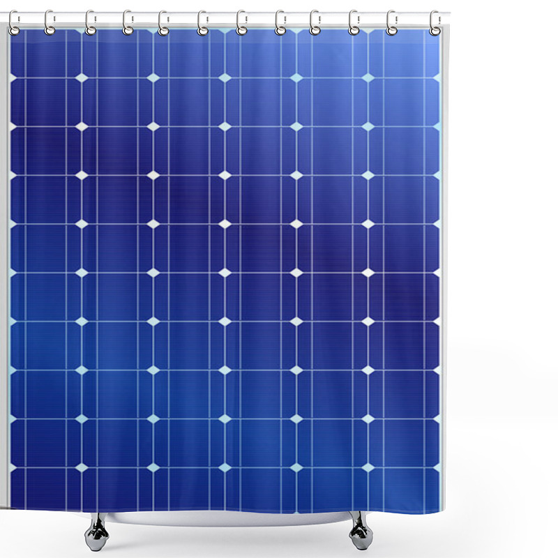 Personality  Solar Panel Shower Curtains