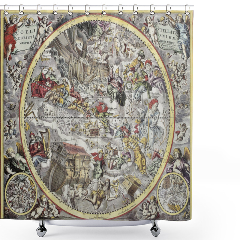 Personality  Christiani Haemisphaerium Shower Curtains