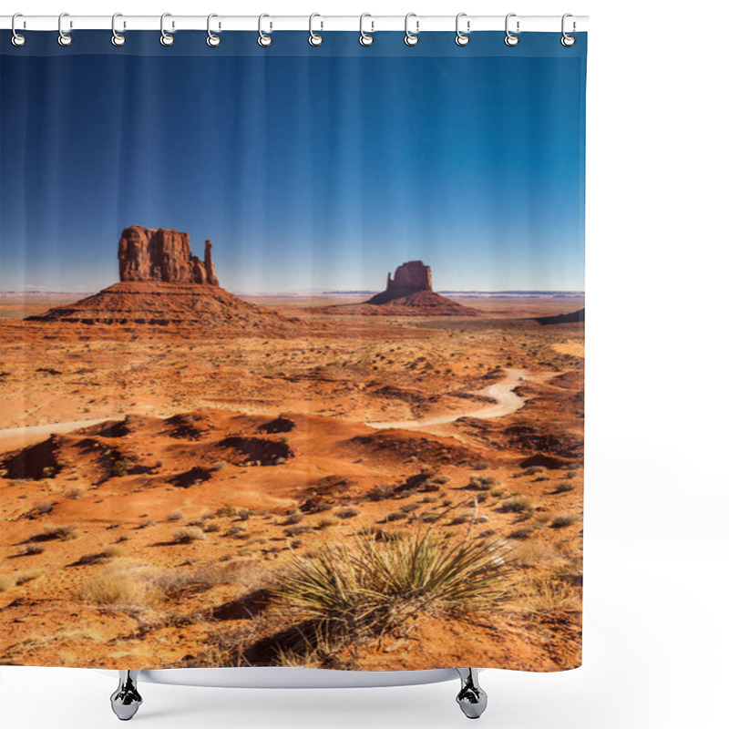 Personality  Scenic View Of Monument Valley, USA Shower Curtains