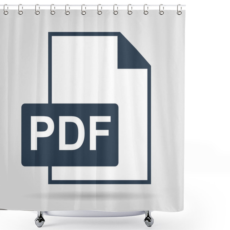 Personality  PDF Icon Shower Curtains