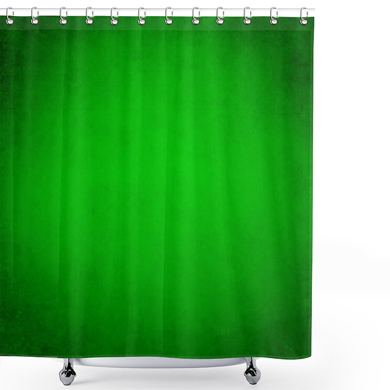 Personality  Retro Green Background With Texture Of Old Pape Shower Curtains