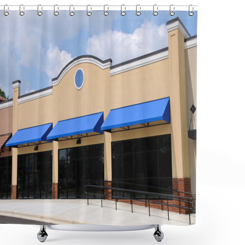 Personality  New Strip Mall Shower Curtains