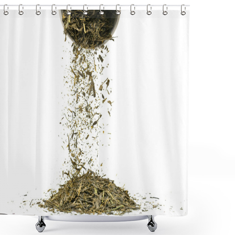 Personality  Green Tea Shower Curtains