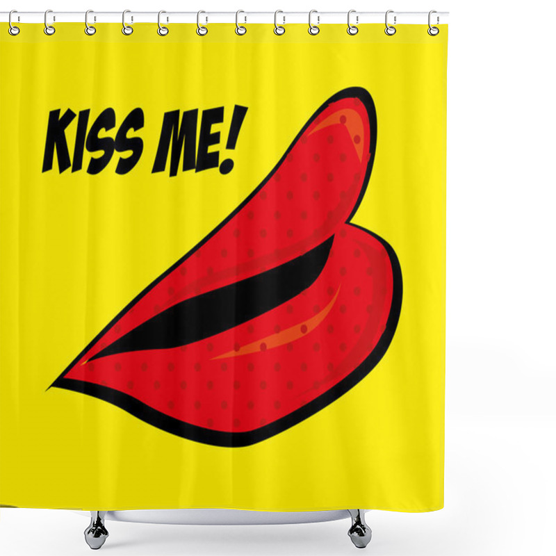 Personality  Pop Art  Shower Curtains