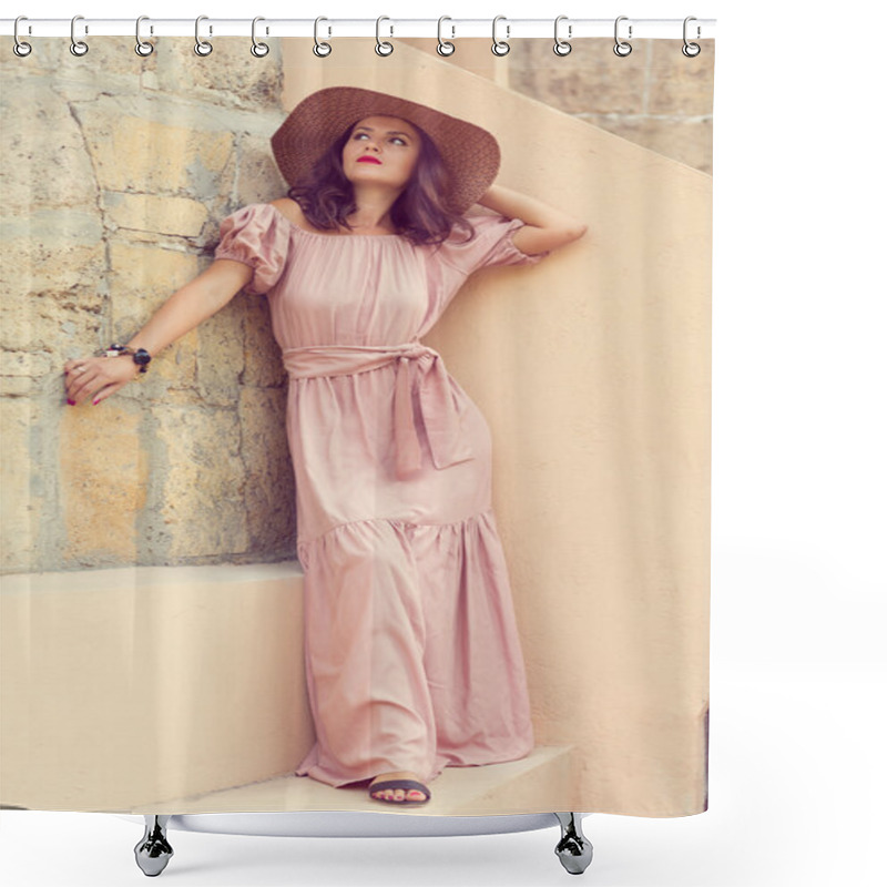 Personality  Romantic Girl Shower Curtains