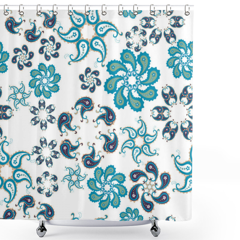 Personality  Whimsical Floral Background Shower Curtains