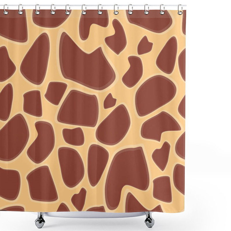 Personality  Giraffe Skin Shower Curtains