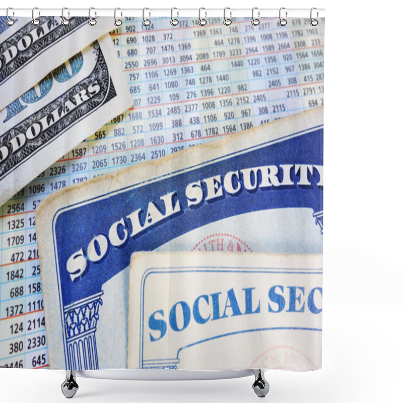 Personality  Retirement Benefits Shower Curtains