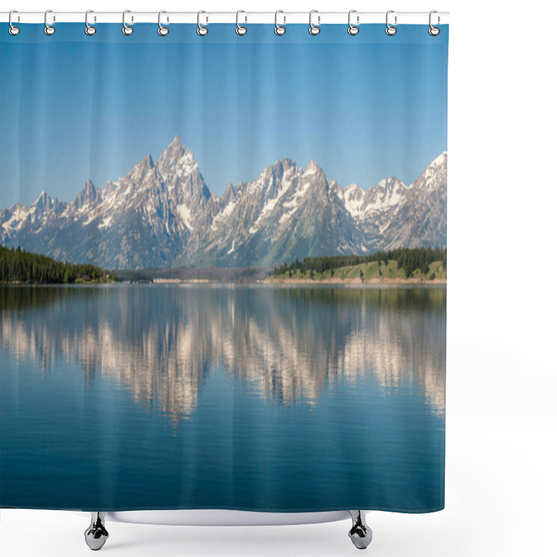 Personality  Jackson Lake, Grand Teton National Park Shower Curtains