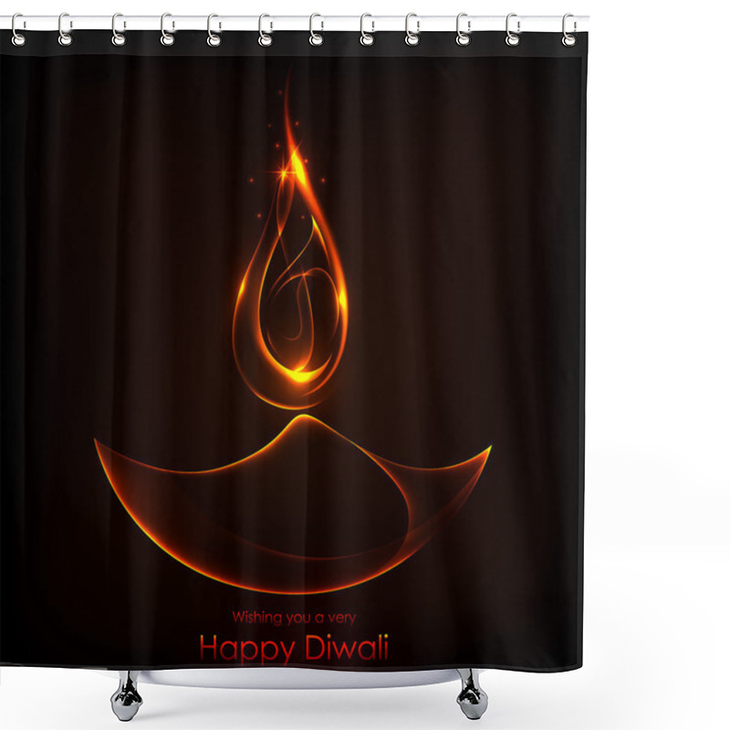 Personality  Diwali Holiday Background Shower Curtains