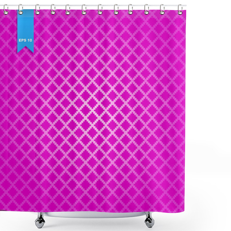 Personality  Abstract Pink Seamless Background Shower Curtains