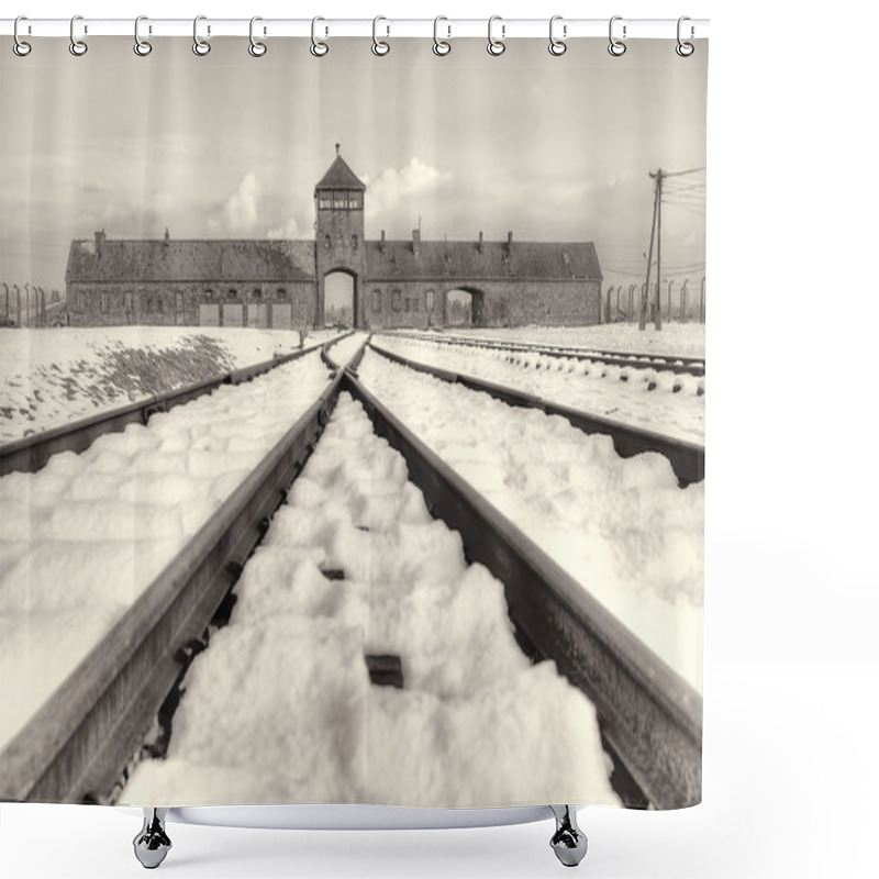 Personality  The Auschwitz-Birkenau State Museum Shower Curtains