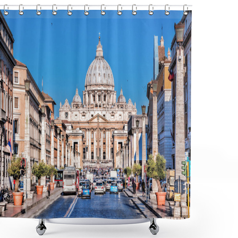 Personality  Basilica Of Saint Peter In The Vatican, Rome, Italy Shower Curtains