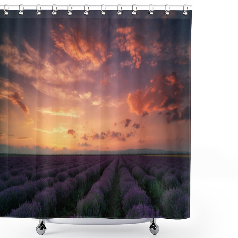 Personality  An Image Of Beautiful Sea Sunrise, Near Burgas Bulgaria Shower Curtains