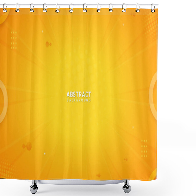 Personality  Gradient Modern Elegant Abstract Design Background Shower Curtains