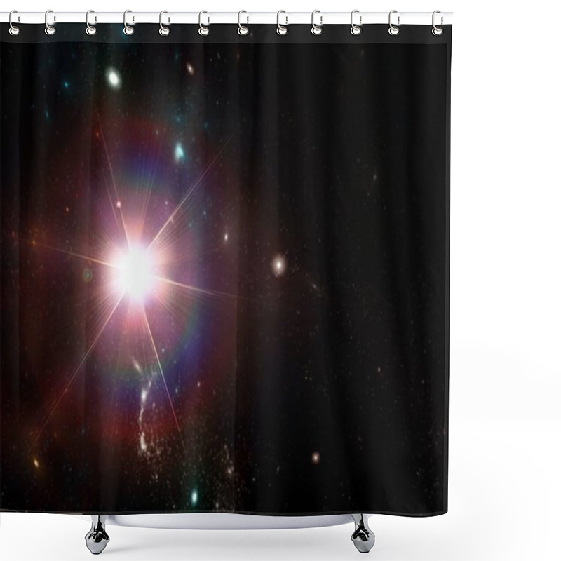 Personality  Abstract Wormhole In Space With Gas And Dust, Galaxy And Stars Premium Photo, Black HoleSpace Background With Shining Stars, Stardust And Nebula. Realistic Cosmos. Colorful Galaxy With Milky Way And Planet. Shower Curtains