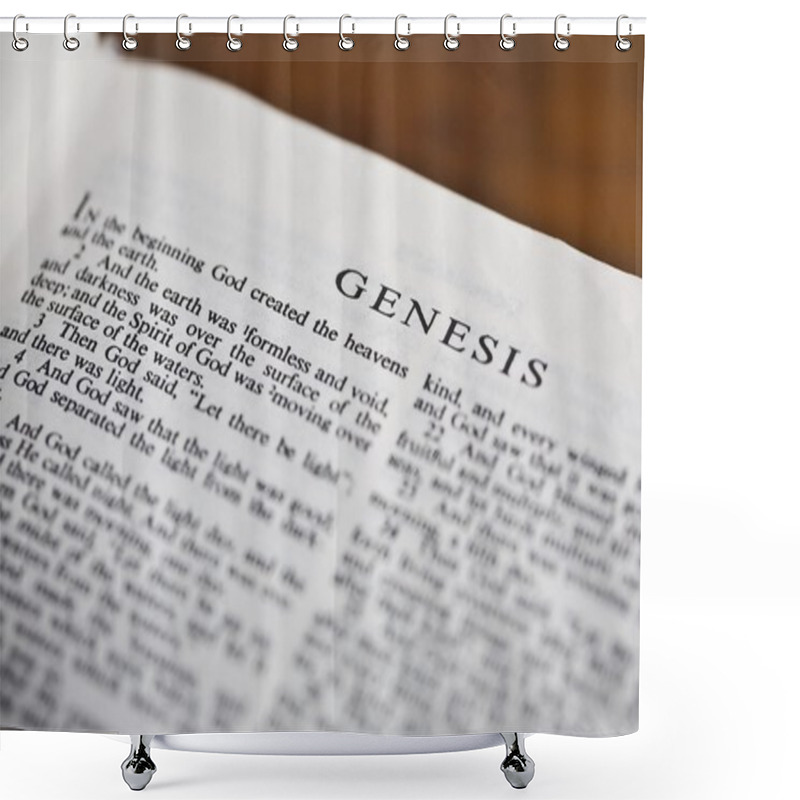 Personality  New American Standard Bible Shower Curtains