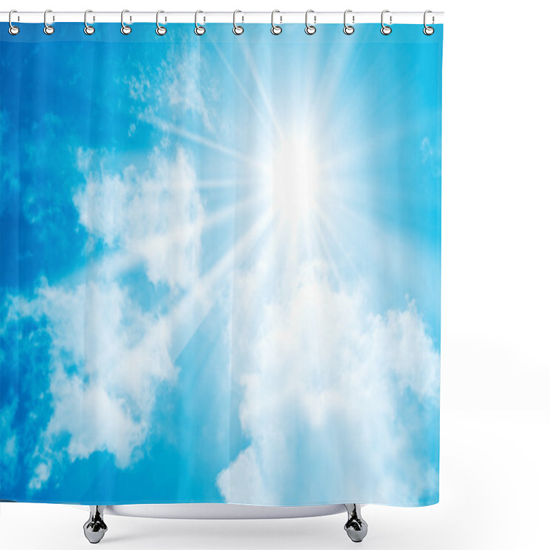 Personality  Sun Shine Shower Curtains