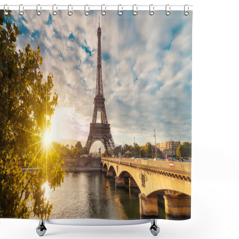 Personality  Eiffel Tower, Paris France Shower Curtains