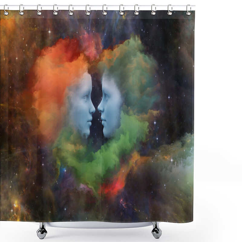 Personality  Heart Dreams Shower Curtains