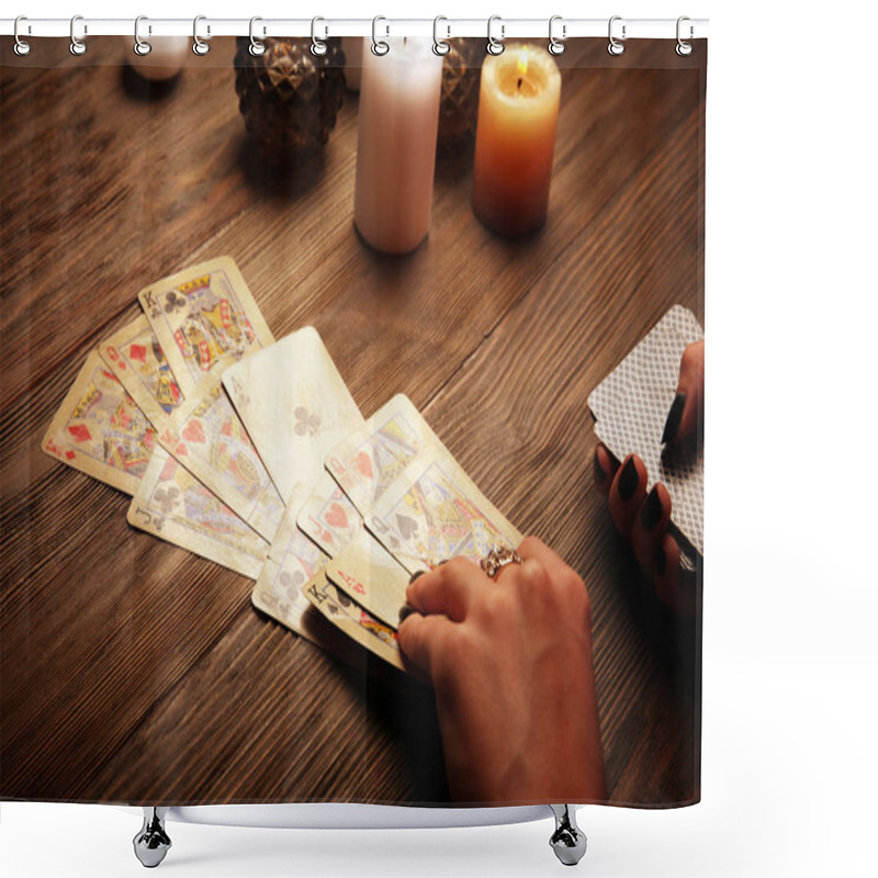 Personality  Witch - Fortune Teller Shower Curtains