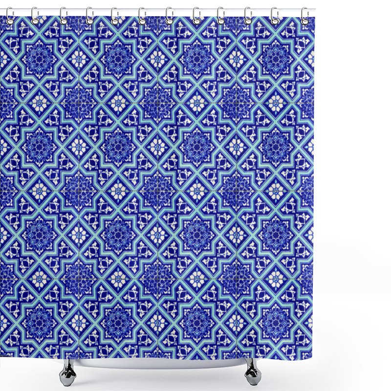 Personality  Turkish Ceramics Shower Curtains