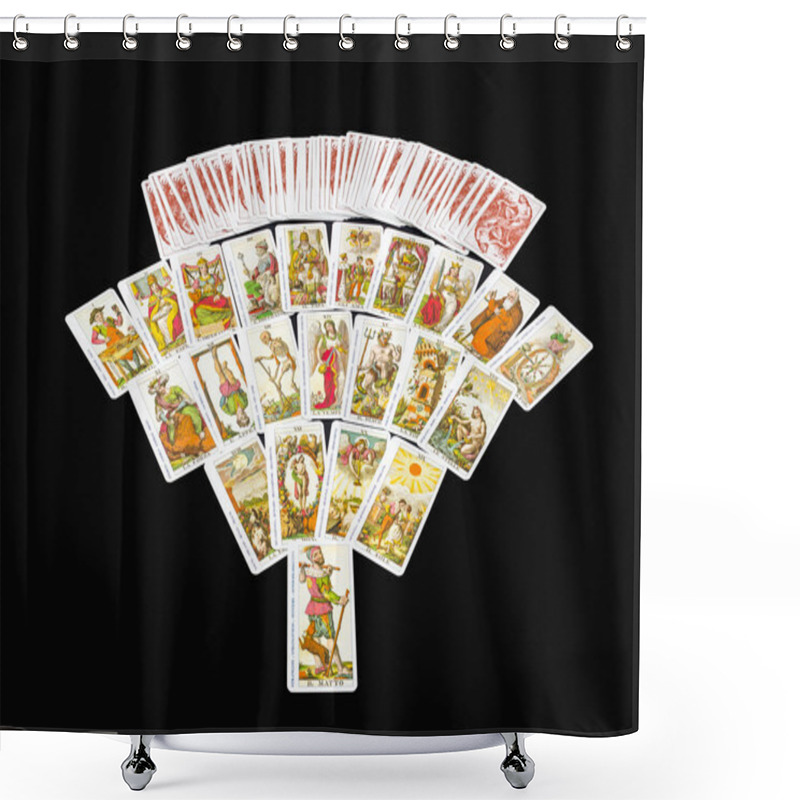 Personality  22 Major Arcana Shower Curtains