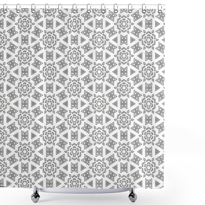 Personality  Vector Seamless Pattern Shower Curtains