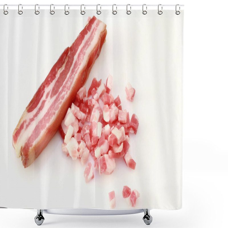 Personality  Bacon Shower Curtains