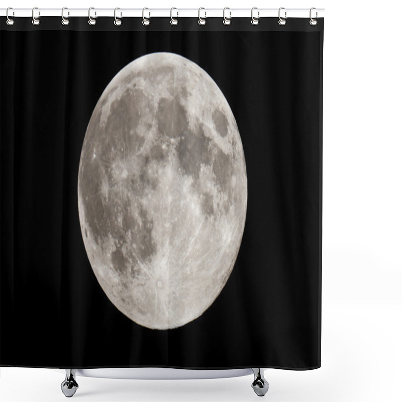 Personality  Full Moon Shower Curtains