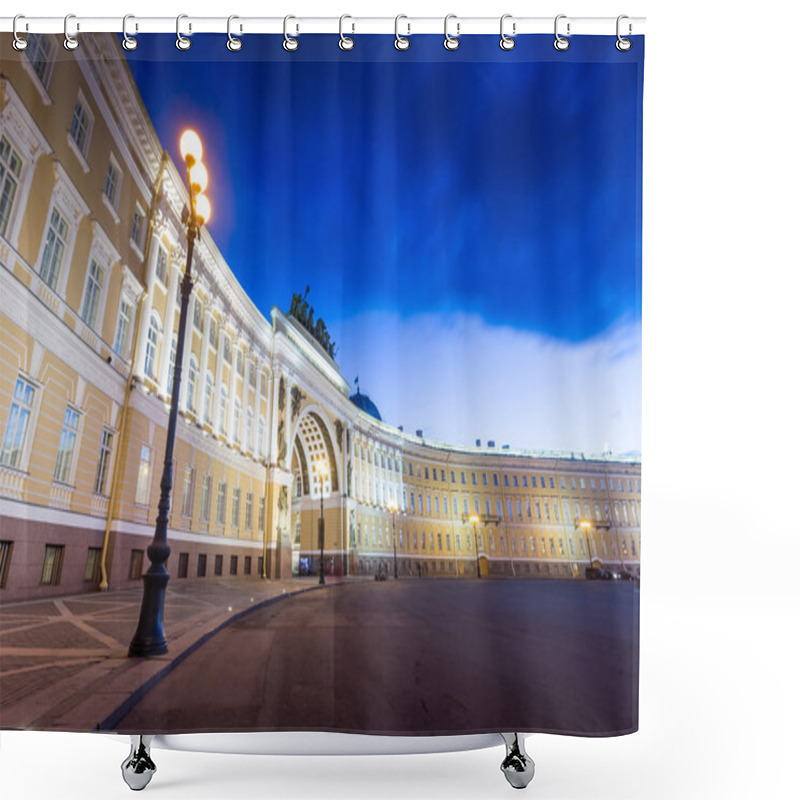 Personality  Architecture In St Petersburg In Russia Shower Curtains