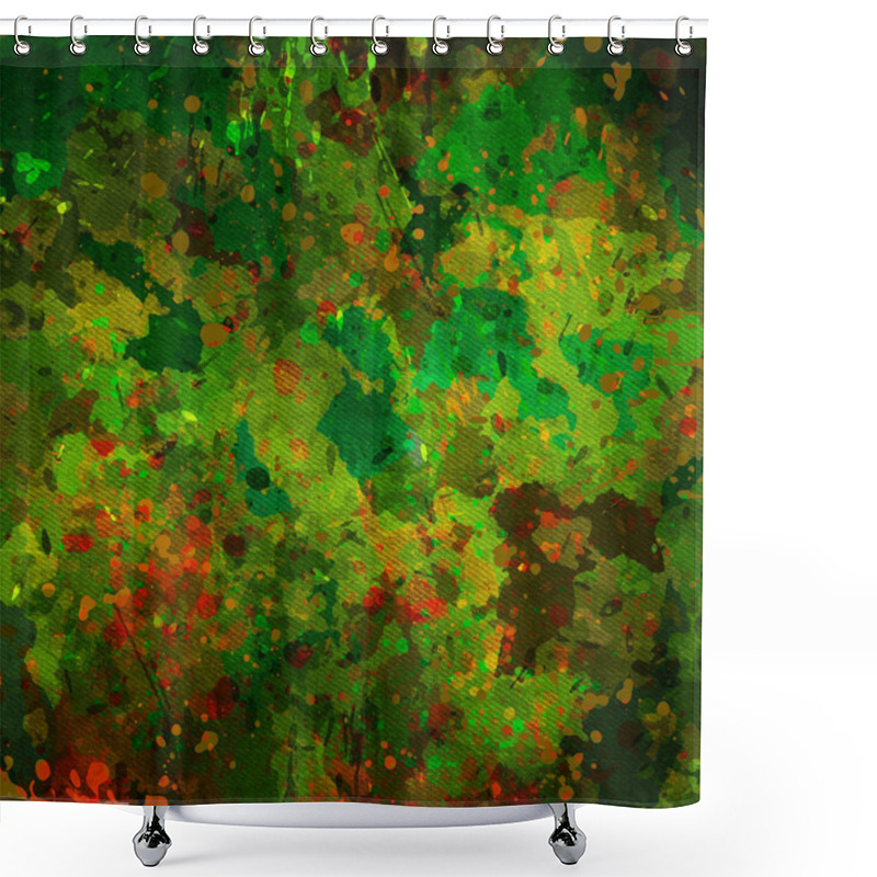 Personality  Old Camouflage Military Background Shower Curtains