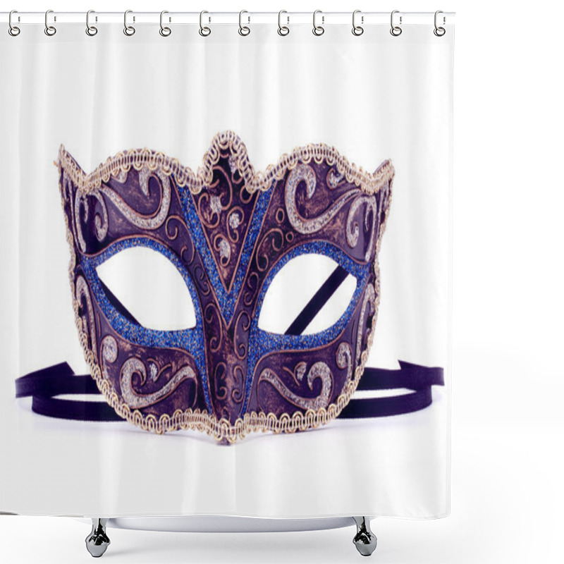 Personality  Venetian Carnival Mask Shower Curtains