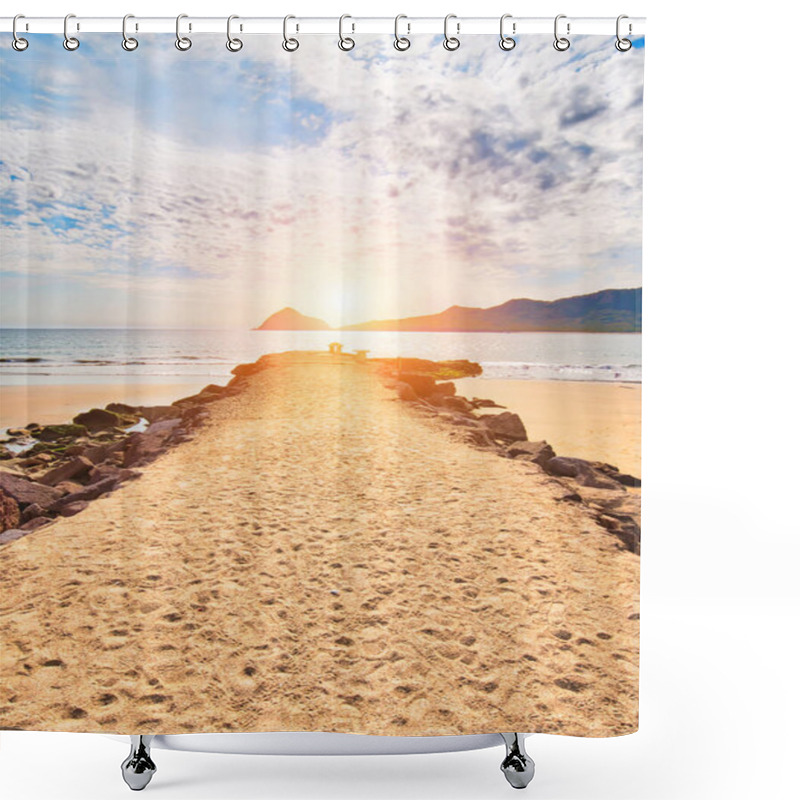 Personality  Mazatlan Golden Zone (Zona Dorada), Famous Touristic Beach And Resort Zone Shower Curtains