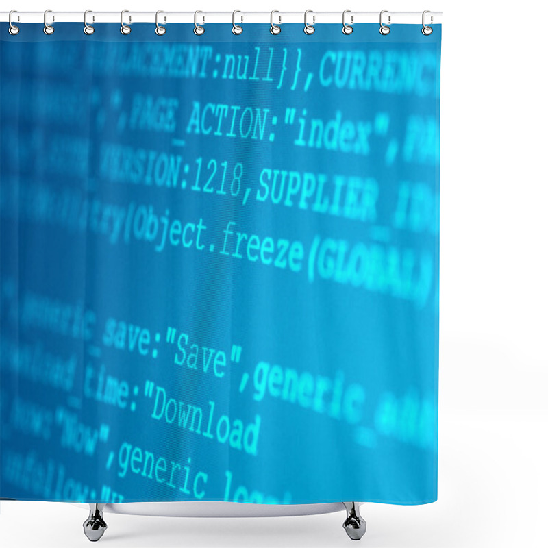 Personality  HTML Codes Shower Curtains