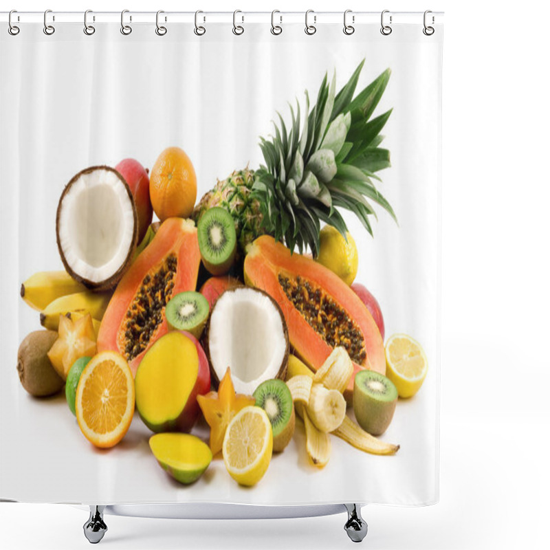 Personality  Tropical Fruits Shower Curtains