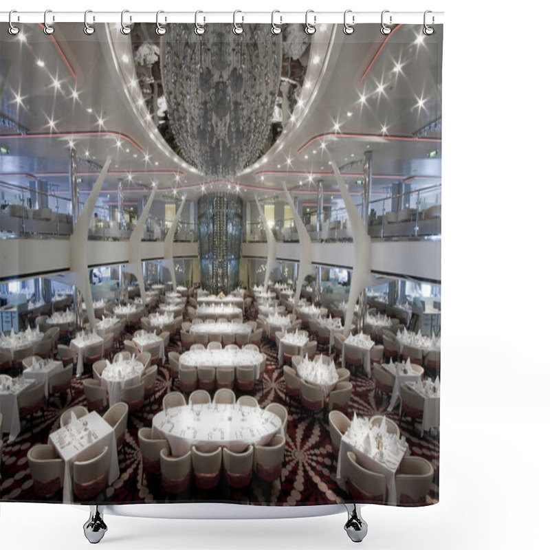 Personality  Cruise Ship Dining Room Shower Curtains