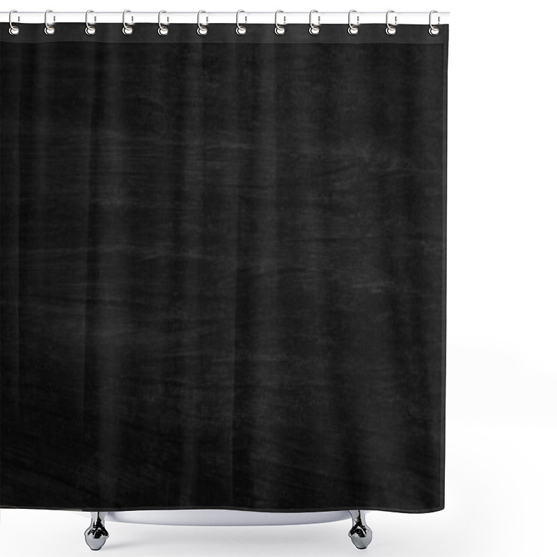 Personality  Wood Table Dark Background, Dark Texture, Space Gray Luxury Blank For Design Shower Curtains