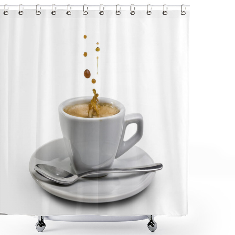 Personality  Coffee Cup Shower Curtains