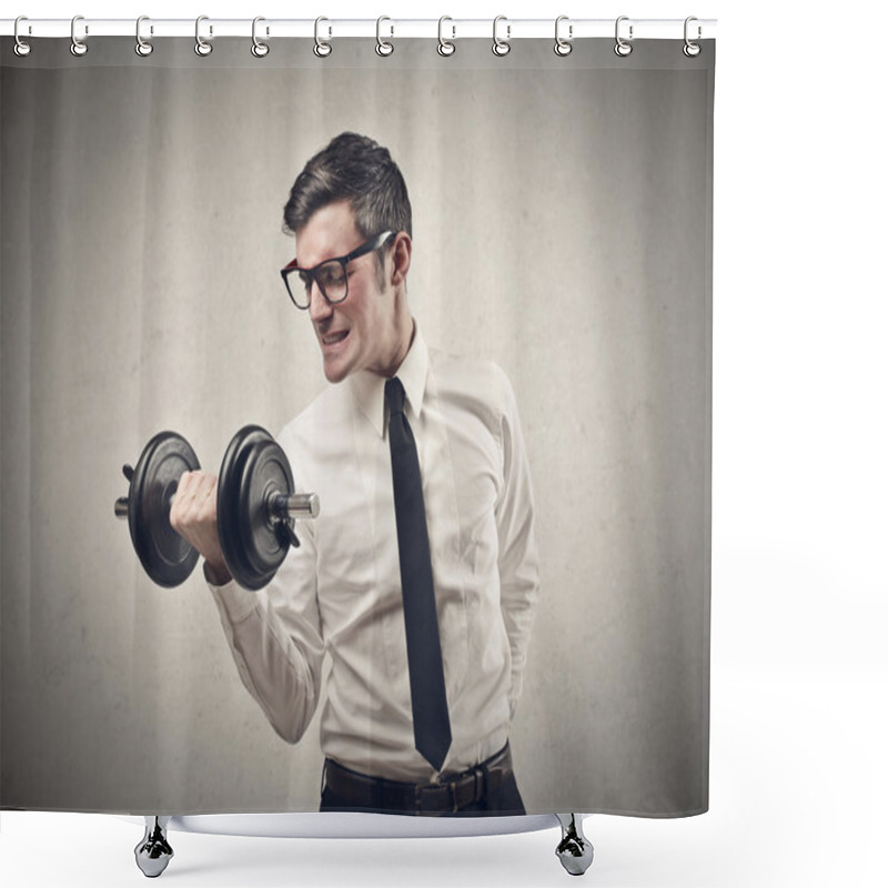 Personality  Effort Shower Curtains