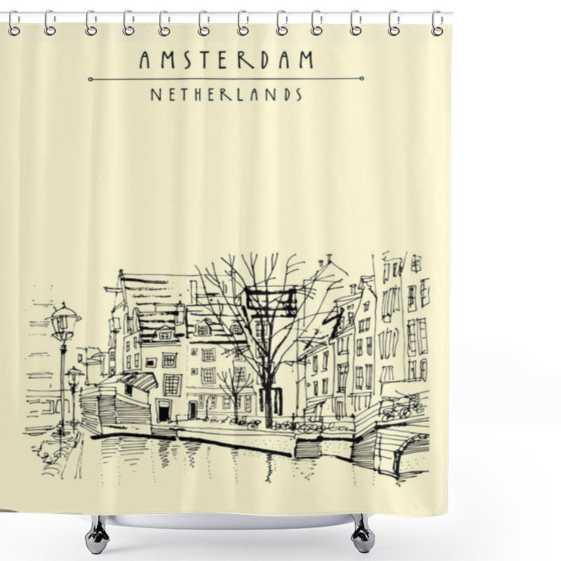 Personality  Amsterdam City Center, Holland  Shower Curtains