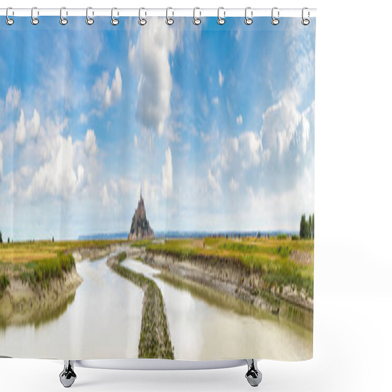 Personality  Mont Saint Michele, France Shower Curtains