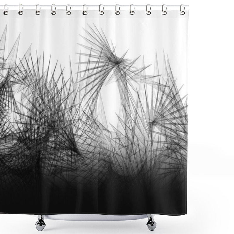 Personality  Abstract Fantastic Background Shower Curtains