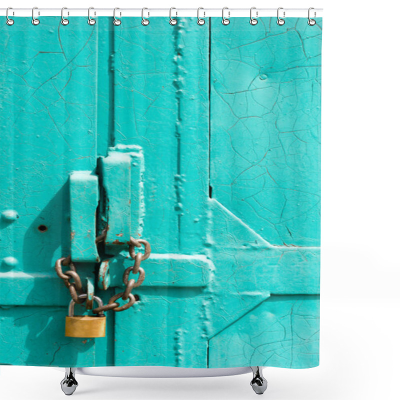 Personality  Lock Shower Curtains