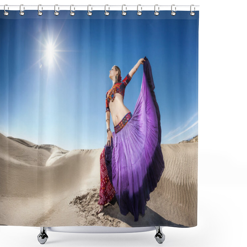 Personality  Dance In The Desert Shower Curtains